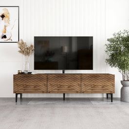Hanah Home Felix Soporte de TV Nogal